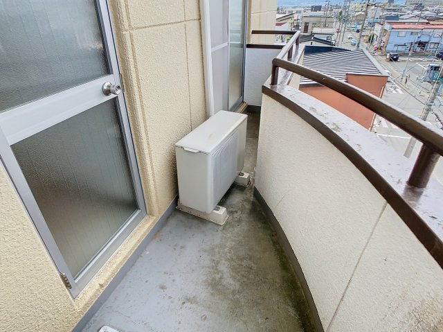 西口朝日マンションのバルコニー
