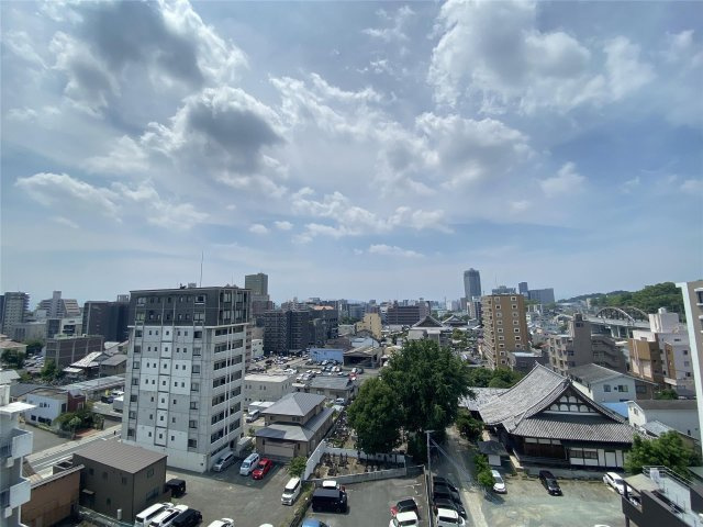 熊本市中央区小沢町の賃貸マンションの展望