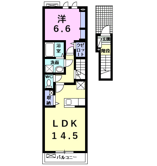 ミントベリーの間取り