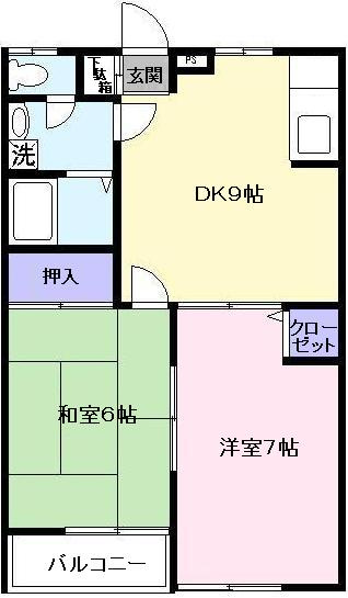 【間取り】 | サンパティークⅡ