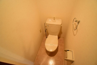 【トイレ】 | プレサンス天満 | 落ち着いた色調のトイレです