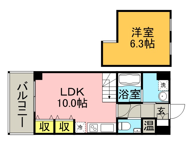 アビテ21【10,000円キャッシュバック対象物件】の間取り