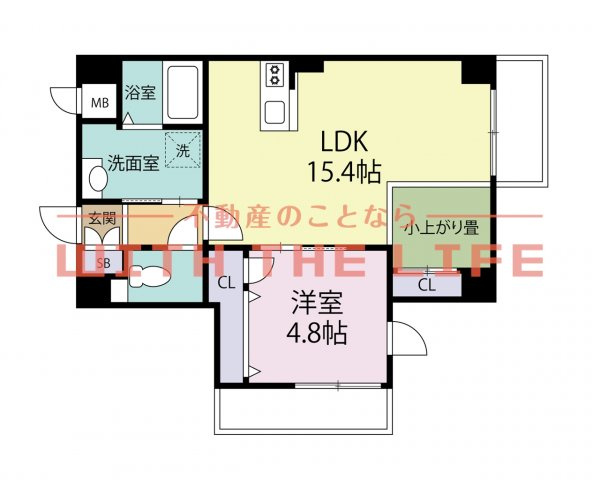 ロジュマン エスト【キャッシュバック対象物件】の間取り