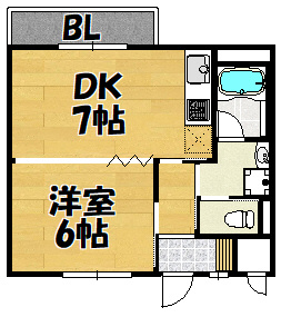 【間取り】 | 宏和マンション１号館