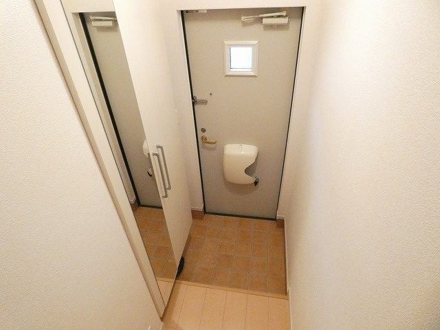 クレメントヴィラ Ｂの玄関