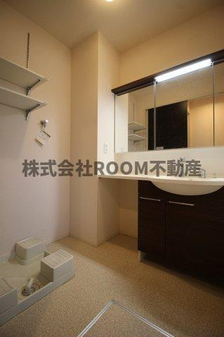 アビテプレミールの洗面所|使いやすい洗面所です