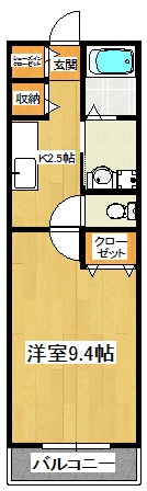 ルミエールⅡの間取り