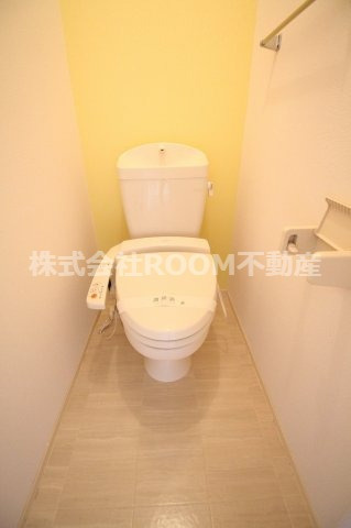 N’ｓ　BLANC　Ａ棟のトイレ|落ち着いた色調のトイレです