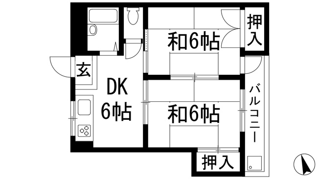 【間取り】 | エス・テラス伊丹
