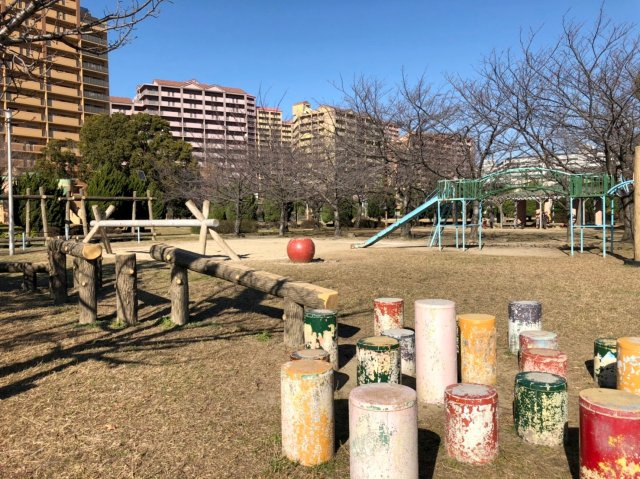 クロワールタウン高津町　泉大津市　新築の周辺|東港公園