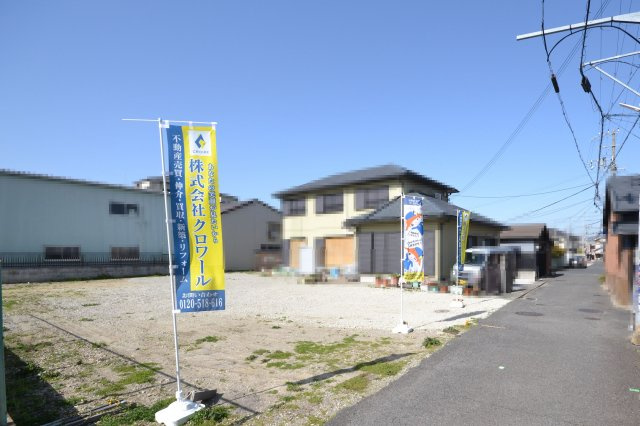 クロワールタウン高津町　泉大津市　新築の外観|南向きで日当り良好！現況：更地です