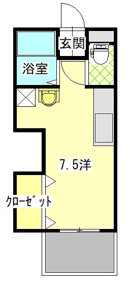 第五前田荘の間取り