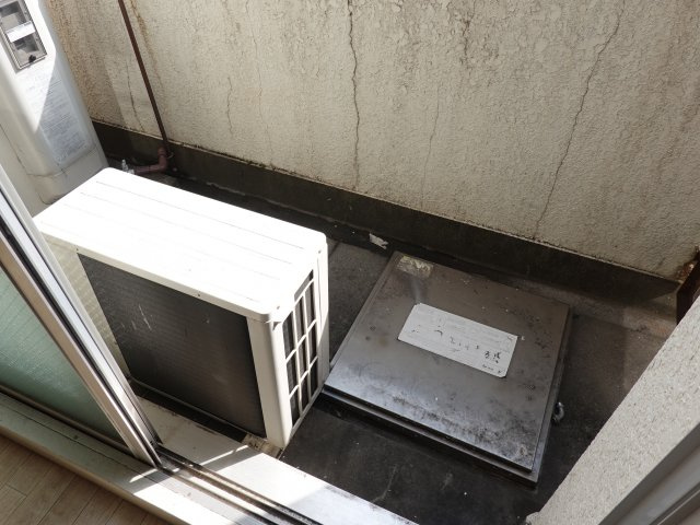 リッチハイツ新小岩のバルコニー