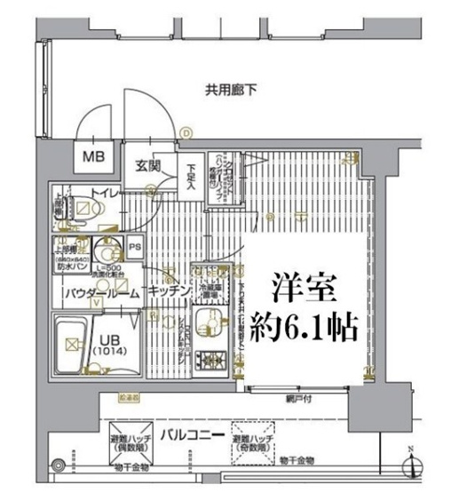 【間取り】 | エスリード南森町駅前