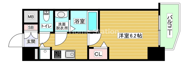 【間取り】 | プレサンス大阪ゲートシティ