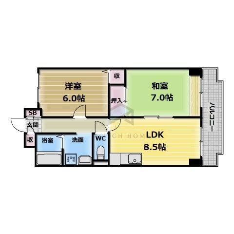 【間取り】 | アドバンス渋川