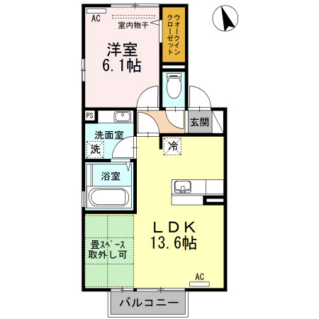 【間取り】 | フォルトゥーナT