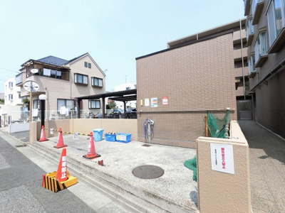 【その他共用部分】 | 新川崎ガーデンハウス | 敷地内ゴミ置場です。