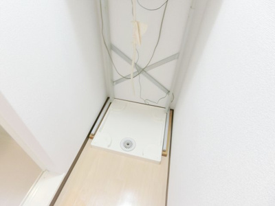 【設備】 | ツル菅原ハイツ | 室内洗濯機置き場