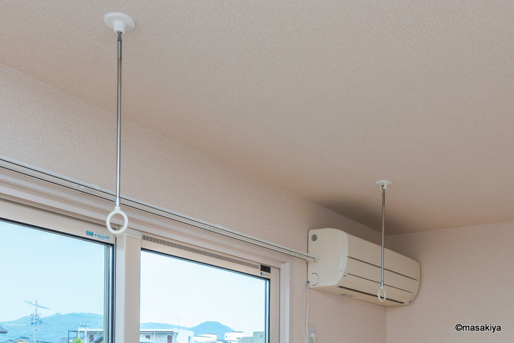 プレジールの設備|室内物干し