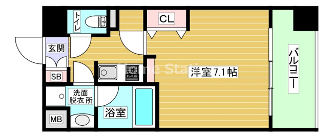 【間取り】 | ゲートコート大阪福島