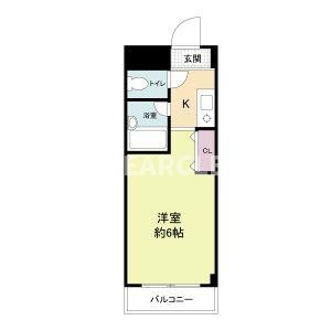 【間取り】 | ヴィラ東海15号館