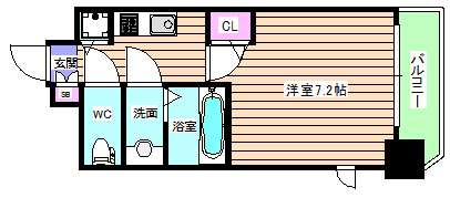 【間取り】 | プレサンス水都OKAWA