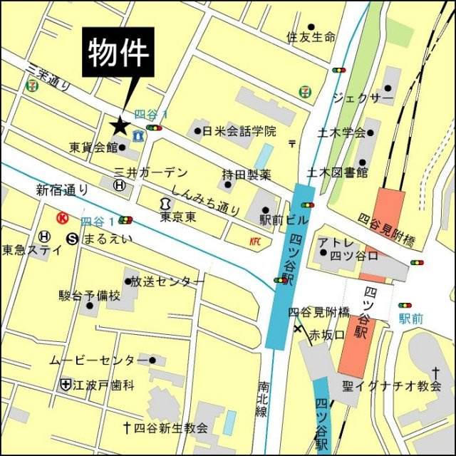 ＹＯＫ　ＢＵＩＬＤの地図|案内図