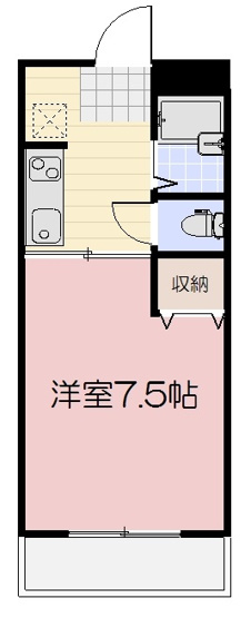 【間取り】 | パープルメゾンⅡ