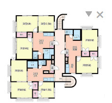 【間取り】 | まるいわパレスみつわ台