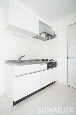 熊本市中央区国府３丁目のアパートのキッチン