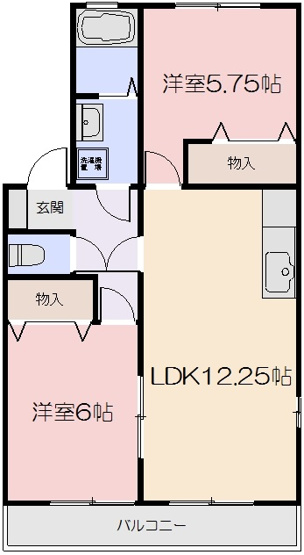 【間取り】 | アヴニール福富