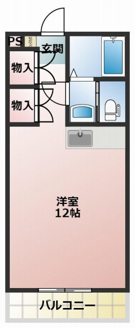 ロゼ2の間取り