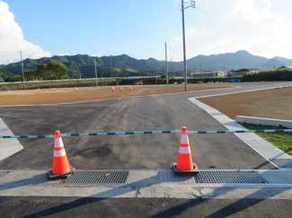 【外観】 | 分譲地入口付近北側より撮影（８月５日現在）