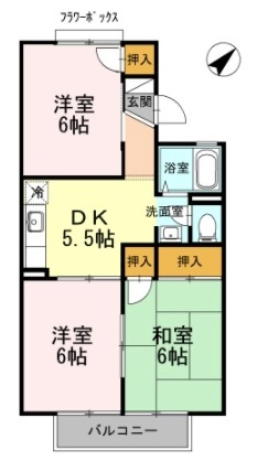 レジデンス21THの間取り