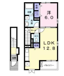 【間取り】 | サンパティークⅡ | 間取図