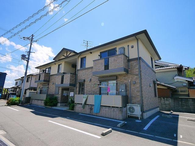 カクタス　フローラB棟の外観|外はこのようになっています