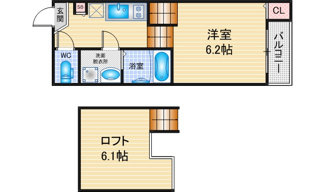 【間取り】 | QUALIA 名駅山王Ave. | 略図の為、現状優先