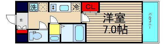 エイトドームシティの間取り