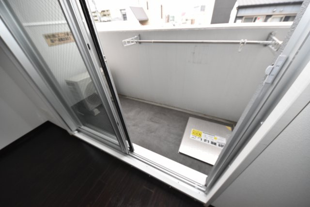 エイトドームシティのバルコニー