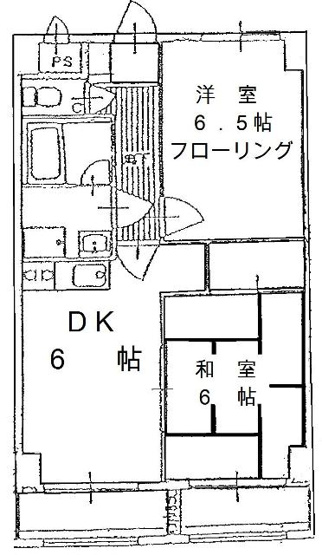 【間取り】 | パレス９７