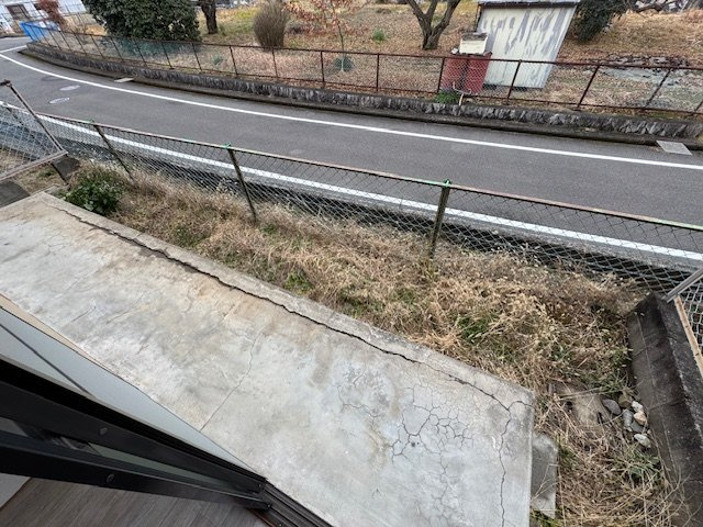 シティーハウス栄のバルコニー