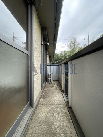 メイプルタウン川越的場Fのバルコニー