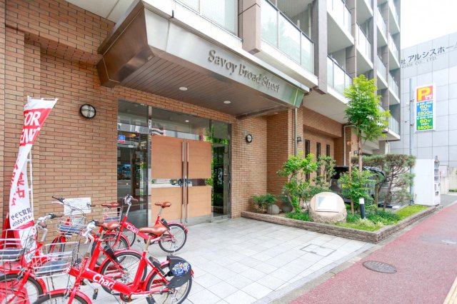 サヴォイブロードストリート　12階のエントランス