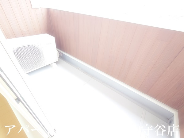 アヴニール・ヒルズⅡのバルコニー