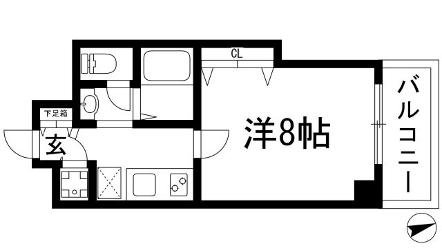 【間取り】 | ビガーポリス133宝塚
