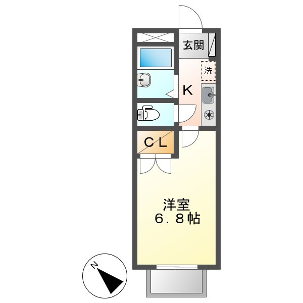 エスペランサＡの間取り