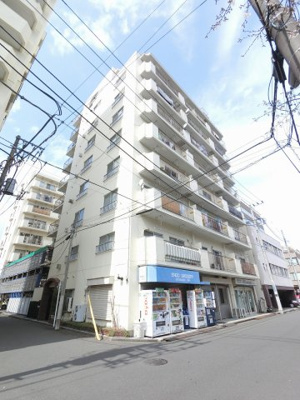 【外観】 | パークサイド反町 | 総戸数３５戸、昭和５４年１２月築、管理人は巡回勤務につき管理体制良好です♪