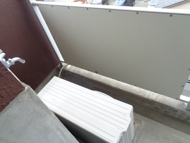 井上ハイツのバルコニー