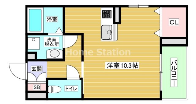 【間取り】 | 善進荘